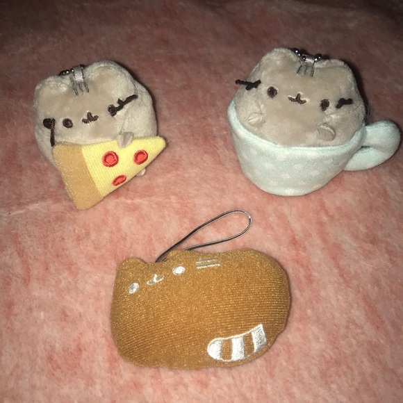 Pusheen Other - 3 Pusheen keychains